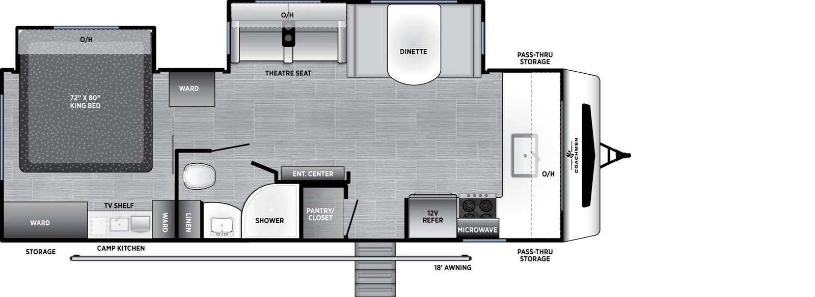 259FKDS Floorplan Image